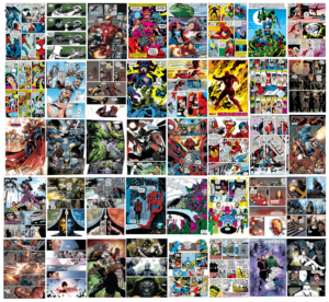 Marvel Comic Poster Wall Collage Drapster