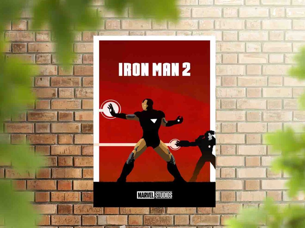 Iron Man 2 Single Poster 13×19 Inches 300 Gsm Laminated Drapster