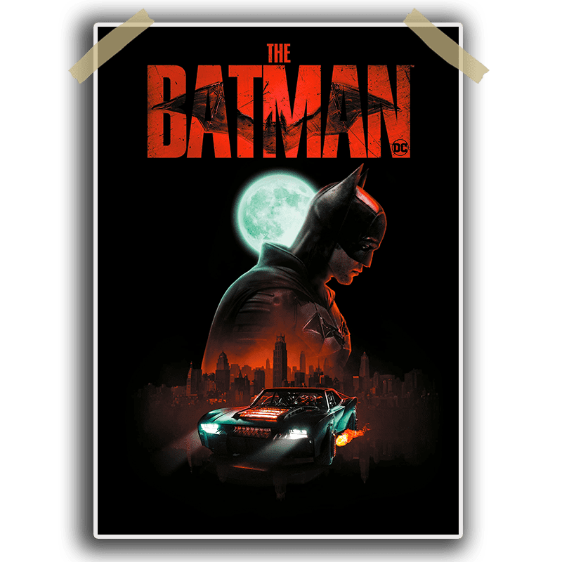 The Batman Movie Single Poster | 13×19 inches | 300 GSM | Laminated ...