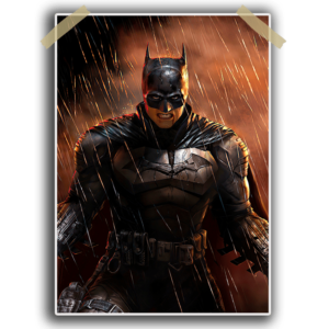 The Batman in Rain