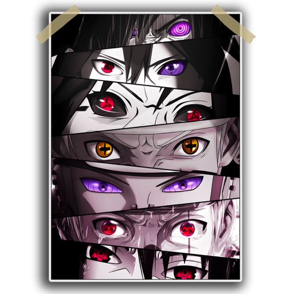 Naruto Eyes Poster