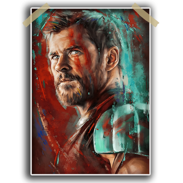 Thor Painted Poster