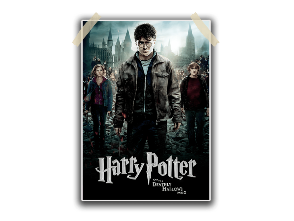 Harry Potter and the Deathly Hallows Part 2 8 Movie Single Poster 13×19 inches 300 GSM