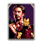 Iron Man Tony Stark Art Poster