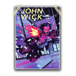 John Wick Comic Art V2
