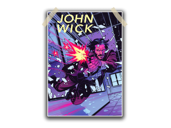 John Wick Comic Art V2