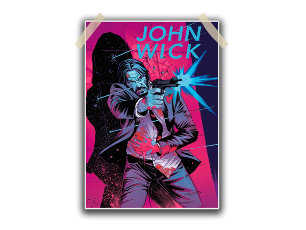 John Wick Comic Art V3