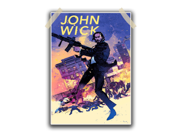 John Wick Comic Art V5