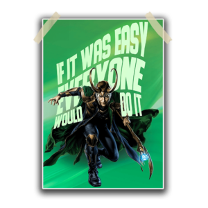 Loki Quote Poster