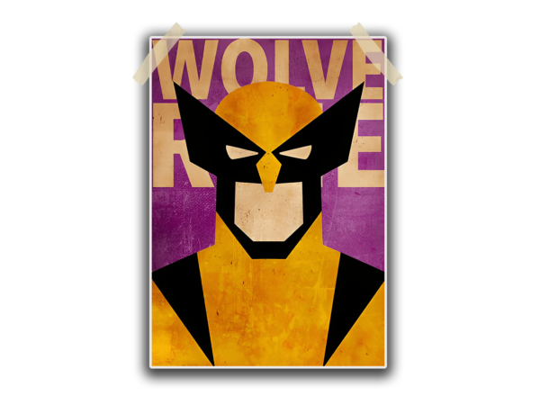 Wolverine Vector Art