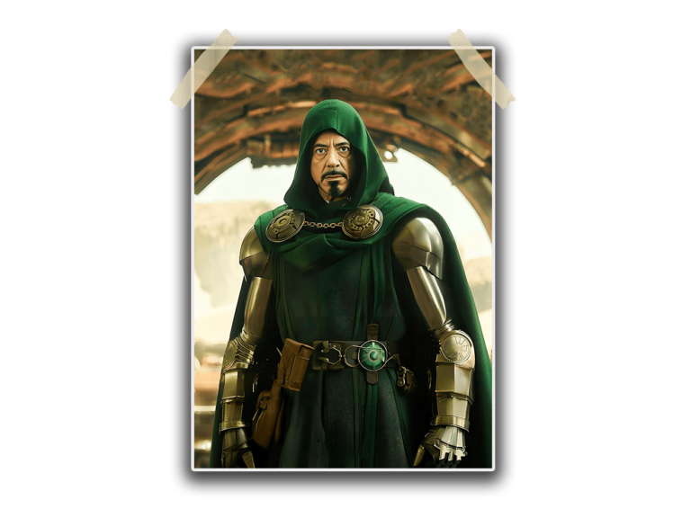 RDJ Doctor Doom V4 Single Poster | 13×19 inches | 300 GSM | Laminated ...